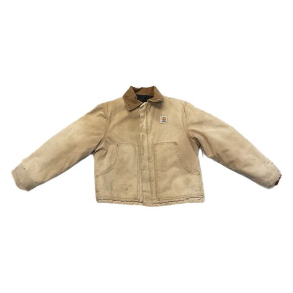 Vintage 90s Carhartt Detroit Quilt-Lined Jacket - Picture 1 of 14